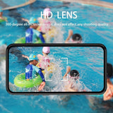 Redpepper Samsung Galaxy S10 Plus vedenkestävä IP68-suojakuori, musta