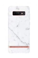 Richmond & Finch Samsung Galaxy S10 Plus -suojakuori, White Marble
