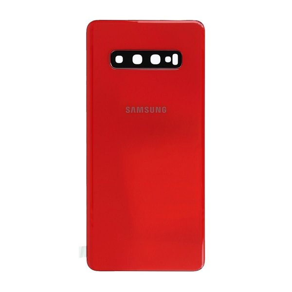 Samsung Galaxy S10 Plus (SM-G975F) Alkuperäinen takakansi - Punainen