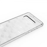 Adidas Samsung Galaxy S10 -suojakuori tai Snap Case Entry SS19 läpinäkyvä hopea