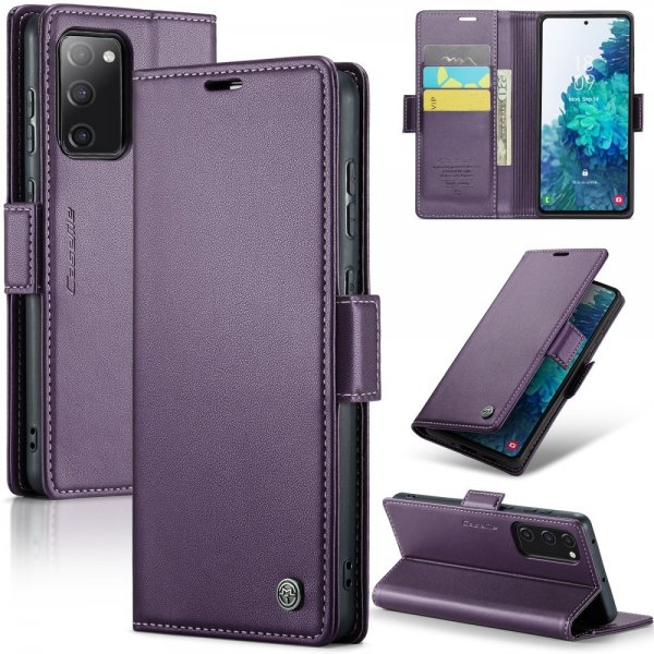 CaseMe Samsung Galaxy S20 FE -kotelo 023 Series Liila