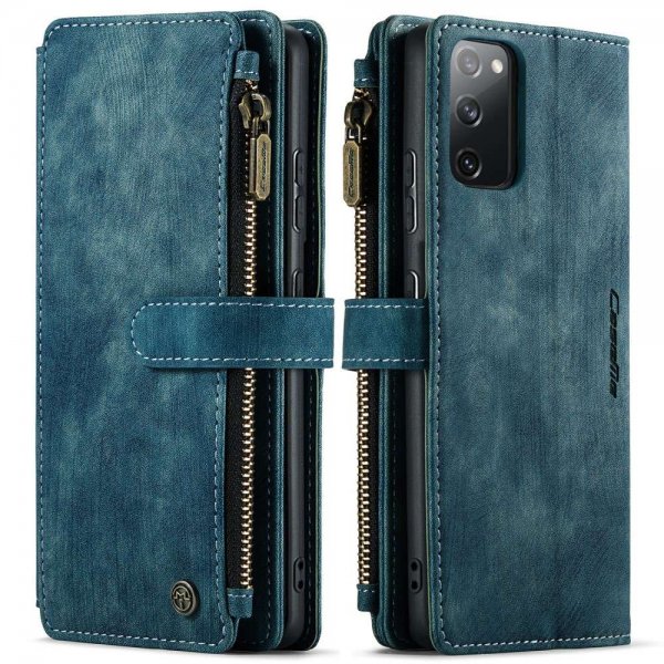 CaseMe Samsung Galaxy S20 FE Kotelo C30 -sarja Petrol