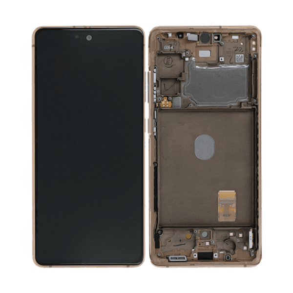 Samsung Galaxy S20 FE näyttö LCD-paneelilla alkuperäinen – Oranssi