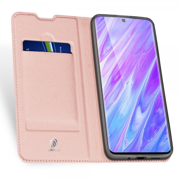 Dux Ducis Samsung Galaxy S20 -suojakotelo, Skin Pro Series, ruusukulta