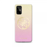 Guess Samsung Galaxy S20 Plus Kuori Glitter Circle Kulta Vaaleanpunainen