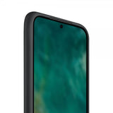Xqisit Samsung Galaxy S20 Plus -silikonikotelo, musta