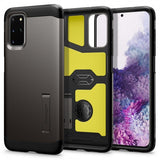 Spigen Samsung Galaxy S20 Plus -kuori Tough Armor Gunmetal
