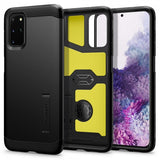 Spigen Samsung Galaxy S20 Plus Suojakuori Tough Armor Musta