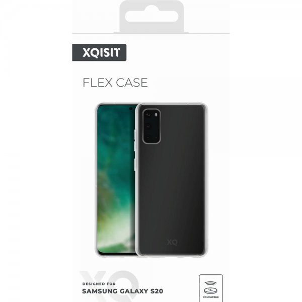 Xqisit Samsung Galaxy S20 Flex Case läpinäkyvä