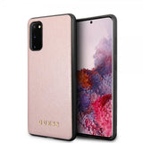 Guess Samsung Galaxy S20 Suojakuori Iridescent Cover Rosekultainen