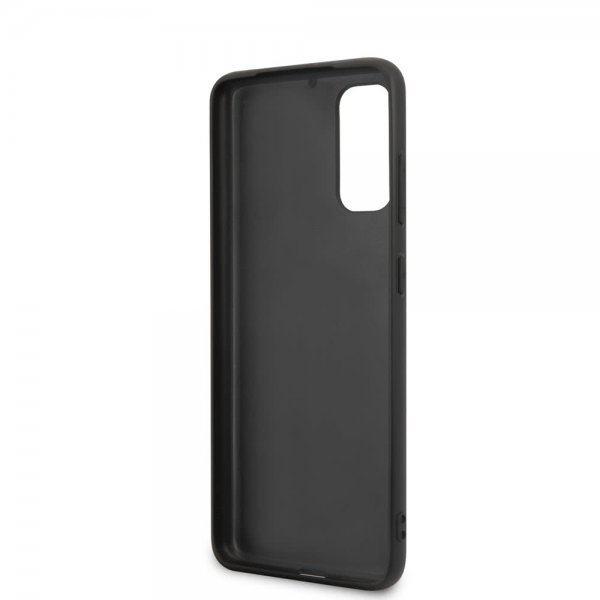 BMW Samsung Galaxy S20 Suojakuori Leather Lines, musta