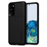Spigen Samsung Galaxy S20 Slim Armor CS -suojakuori, musta