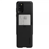 Spigen Samsung Galaxy S20 Slim Armor CS -suojakuori, musta