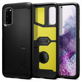 Spigen Samsung Galaxy S20 Suojakuori Tough Armor Musta