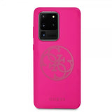 Guess Samsung Galaxy S20 Ultra Suojakuori Logolla Magenta