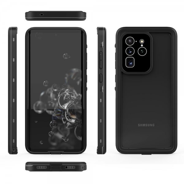 Redpepper Samsung Galaxy S20 Ultra Kuori Vedenkestävä IP68 Musta
