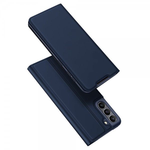 Dux Ducis Samsung Galaxy S21 FE Fodral Skin Pro Series Sininen