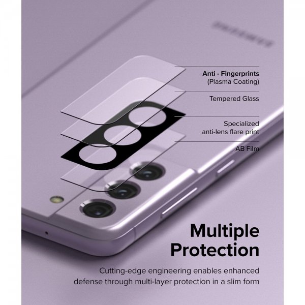 Ringke Samsung Galaxy S21 FE Kameran suojalasi 3 kpl