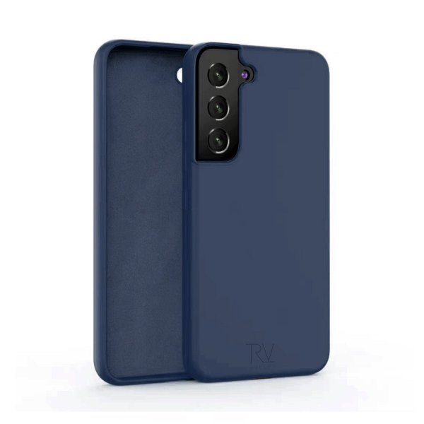 Rvelon Samsung Galaxy S21 FE Silikonikuori Sininen