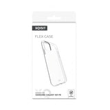 Xqisit Samsung Galaxy S21 FE -suojakuori, Flex Case, läpinäkyvä