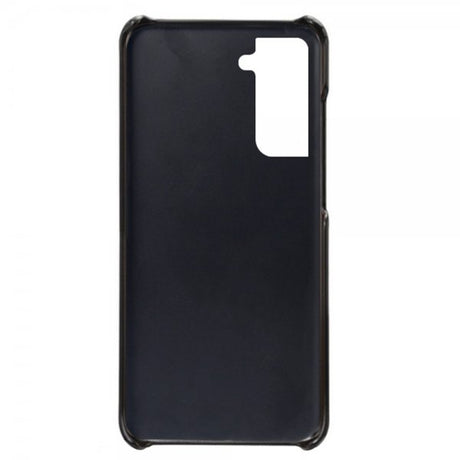 Samsung Galaxy S21 FE Kuori, jossa kaksi korttipaikkaa, musta