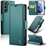 CaseMe Samsung Galaxy S21 Kotelo 023-sarja Vihreä