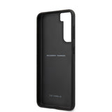 Ferrari Samsung Galaxy S21 -suojakuori logolla, rei'itetty, musta