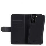 holdit Samsung Galaxy S21 FE -lompakkokotelo magneetilla, musta