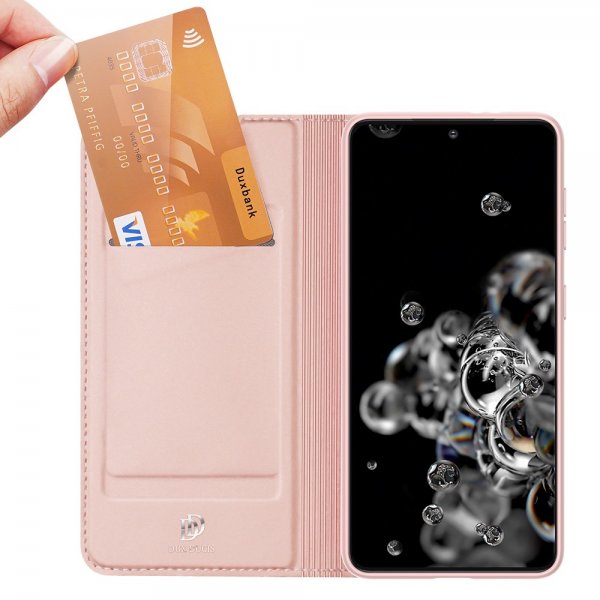 Dux Ducis Samsung Galaxy S21 Plus -kotelo, Skin Pro -sarja, ruusukulta