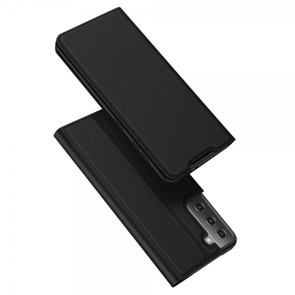 Dux Ducis Samsung Galaxy S21 Plus -kotelo, Skin Pro -sarja, musta