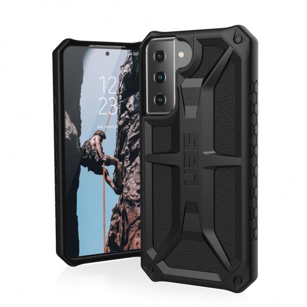 Urban Armor Gear (UAG) Samsung Galaxy S21 Plus Monarch -suojakuori, musta