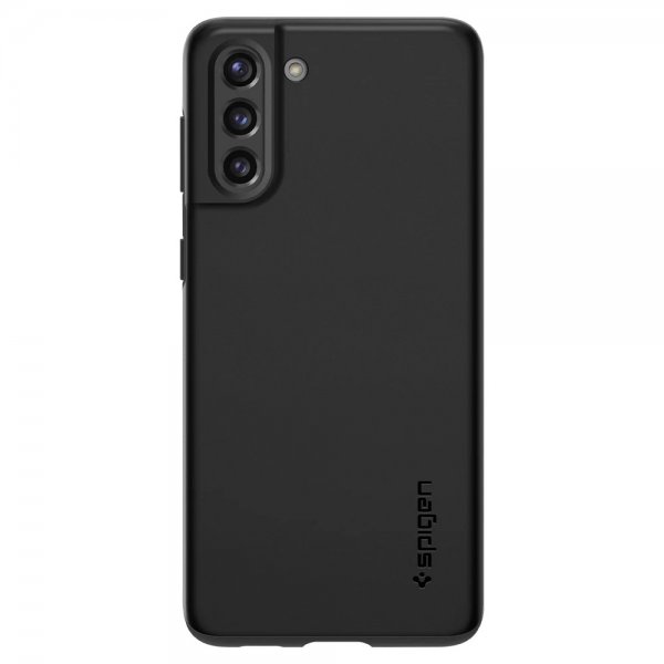 Spigen Samsung Galaxy S21 Plus Thin Fit -kuori, musta