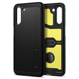 Spigen Samsung Galaxy S21 Plus Kuoret Tough Armor Musta