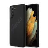 Guess Samsung Galaxy S21 Plus Kuoret Vintage Logo Musta