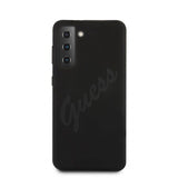 Guess Samsung Galaxy S21 Plus Kuoret Vintage Logo Musta