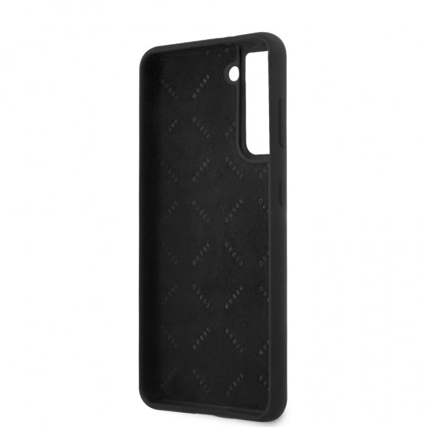 Guess Samsung Galaxy S21 Plus Kuoret Vintage Logo Musta