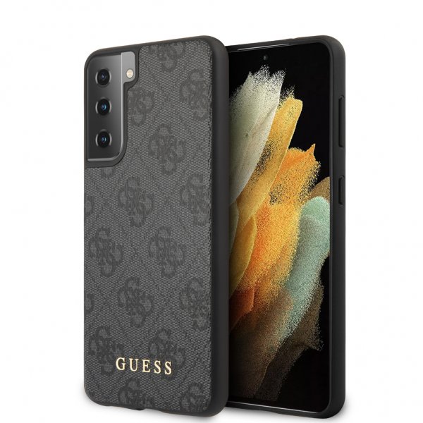 Guess Samsung Galaxy S21 -kuoret 4G harmaa