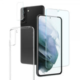 Northjo Samsung Galaxy S21 -suojakuori näytönsuojalla ja kamerasulalla 3-in-1