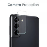 Northjo Samsung Galaxy S21 -suojakuori näytönsuojalla ja kamerasulalla 3-in-1