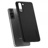 Spigen Samsung Galaxy S21 -kuori Thin Fit musta
