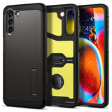 Spigen Samsung Galaxy S21 -suojakuori, Tough Armor, Gunmetal