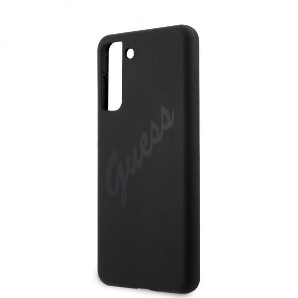 Guess Samsung Galaxy S21 Kuori Vintage Logo Musta