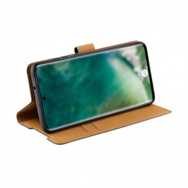 Xqisit Samsung Galaxy S21 Ultra Kotelo Slim Wallet Selection, musta