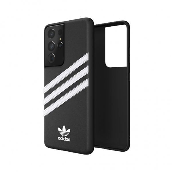 Adidas Samsung Galaxy S21 Ultra Kuori 3 Stripes Snap Case Musta