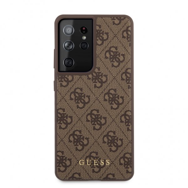 Guess Samsung Galaxy S21 Ultra Kuoret 4G Ruskea