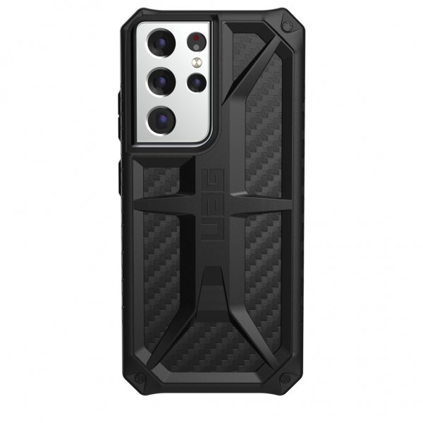 Urban Armor Gear (UAG) Samsung Galaxy S21 Ultra -suojakuori, Monarch Carbon Fiber