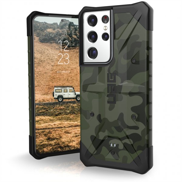 Urban Armor Gear (UAG) Samsung Galaxy S21 Ultra Kuori Pathfinder Forest Camo