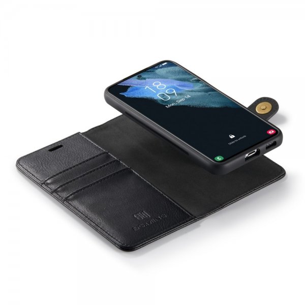 Dg.Ming Samsung Galaxy S22 Kotelo Irrotettava Kuori Musta