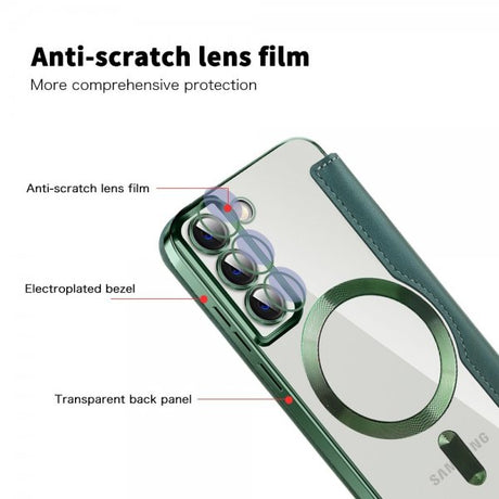 Samsung Galaxy S22 Kotelo MagSafe Vihreä