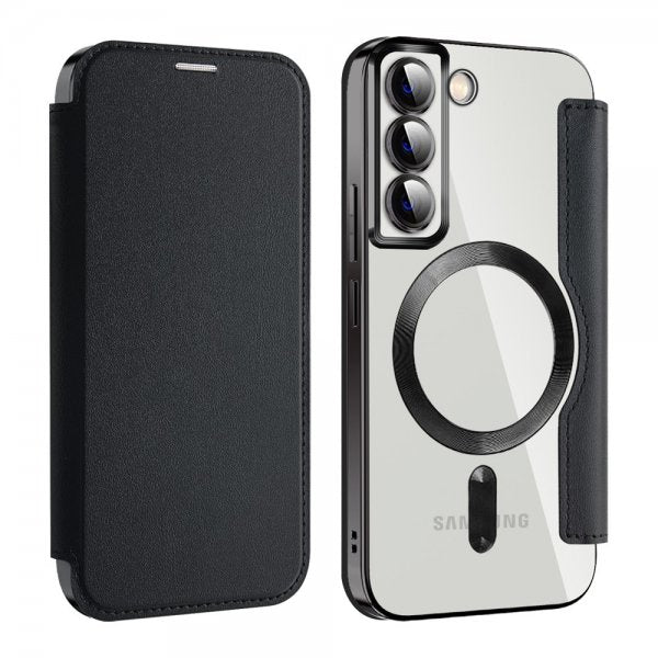 Samsung Galaxy S22 Kotelo MagSafe Musta